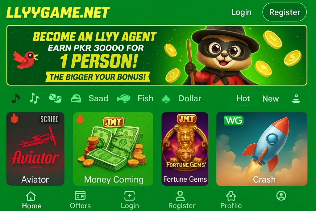 LLYY Game promotional artwork
